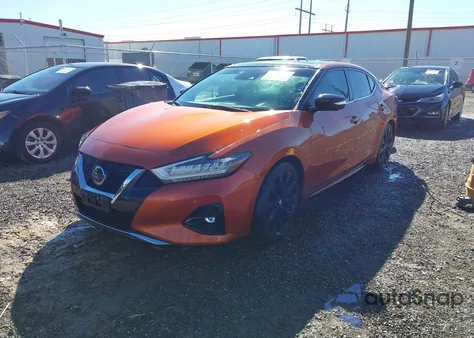 2020 Nissan Maxima Sr Xtronic Cvt z USA, uszkodzony, nr VIN 1N4AA6EV4LC362222